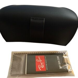 Ray-Ban Sunglasses Case with Belt Loop Attachments - Genuine & Stylish